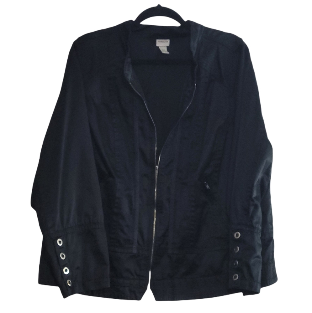 Lane Bryant Black Moto Jacket